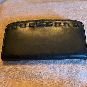 Black Wallet with a Cute Bow